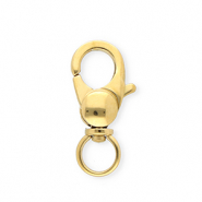 Zubeh&ouml;r aus Stainless Steel - Rostfreiem Stahl Karabinerverschluss Gold