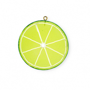 Statement-Anh&auml;nger Slice of Lime Lime green-green-white
