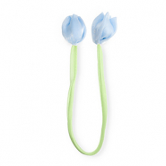 Statement-Anh&auml;nger Tulip shiny Light green-light blue