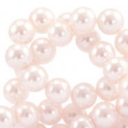 Top Qualität Glaswachs Perlen 8mm Light pink