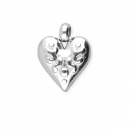 BY31® Anhänger aus Stainless Steel - Rostfreiem Stahl Heart Gold
