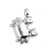 BY31® Anhänger aus Stainless Steel - Rostfreiem Stahl Crab Silver