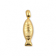 BY31® Anhänger aus Stainless Steel - Rostfreiem Stahl Fish Gold