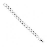 BY31® Zubehör aus Stainless Steel - Rostfreiem Stahl Verlängerungsketten Set Fish Silver