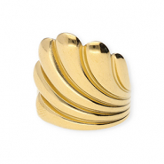 Stainless Steel - Rostfrei Stahl Ringe Gold