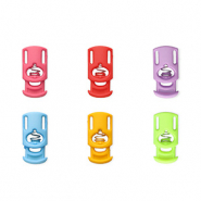Farbiges Zubeh&ouml;r Kordelstopper Rectangle Multicolour