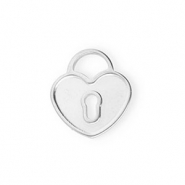 Anh&auml;nger aus Stainless Steel - Rostfreiem Stahl Heart Silver