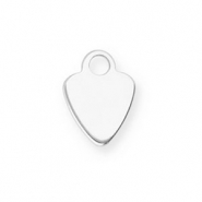 Anh&auml;nger aus Stainless Steel - Rostfreiem Stahl Heart Silver