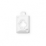 Anh&auml;nger aus Stainless Steel - Rostfreiem Stahl Playcard Silver