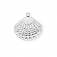 Anh&auml;nger aus Stainless Steel - Rostfreiem Stahl Shell Silver