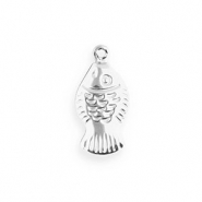 Anh&auml;nger aus Stainless Steel - Rostfreiem Stahl Fish Silver