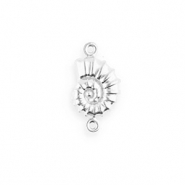 Zubeh&ouml;r aus Stainless Steel - Rostfreiem Stahl Zwischenst&uuml;ck Shell Silver