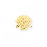 Zubeh&ouml;r aus Stainless Steel - Rostfreiem Stahl Zwischenst&uuml;ck Shell Gold
