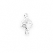 Zubeh&ouml;r aus Stainless Steel - Rostfreiem Stahl Zwischenst&uuml;ck Shell Silver