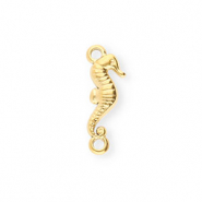 Zubeh&ouml;r aus Stainless Steel - Rostfreiem Stahl Zwischenst&uuml;ck Seahorse Gold