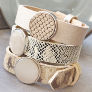 Inspirationsets DQ Leder und Cuoio  mit Tiermuster!