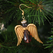 Inspirationsets Der perfekte Schmuck für Dezember mit DQ Metall und Holz Anhänger