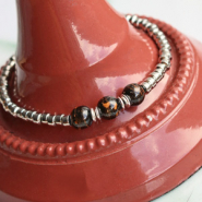 Inspirationsets Diese robusten Herren Armbänder können mit Glasperlen hergestellt werden