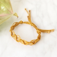 DIY Tutorial - Macramé Armbänder 'Half hitch' – Selbst Schmuck machen