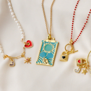 Inspirationsets Trendige Schmuckinspirationen mit Anhängern und Verschlüssen aus Messing