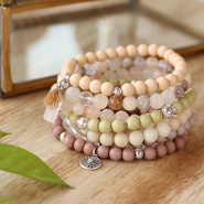 Inspirationsets Kreativ werden mit glänzenden Acrylperlen