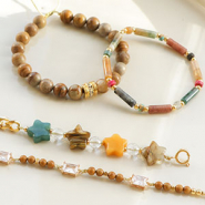 Inspirationsets Trendige Armbänder mit Natursteinperlen kreieren