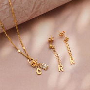 Inspirationsets Individuellen Schmuck mit Initialen kreieren