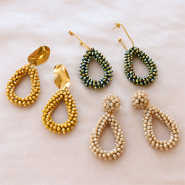 Inspirationsets Mit Facetten-Perlen-Ohrringen und Anhaengern eine neue Kollektion kreieren