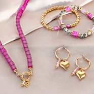 Inspirationsets Schmuckinspirationen mit Perlen Polaris Elements als Disc Würfel und Zylinder