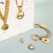 Inspirationsets So entwerfen Sie Schmuck mit Edelstahlanhängern