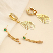 Inspirationsets Designideen mit TQ-Ohrringen aus Messing