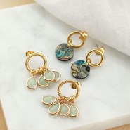 Inspirationsets Ohrring-Inspirationen zu Edelstahl-Ohrsteckern mit Kringel