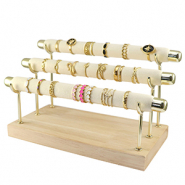 Spezial Schmuckdisplay befüllt