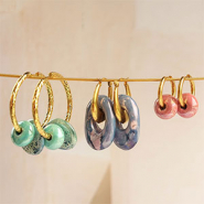 Inspirationsets Zeit für Inspirationen! Schicker Schmuck mit griechischen Keramik-DQ-Perlen