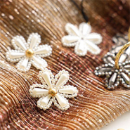 Inspirationsets Festliche Sets mit Blumen-Facettperlen-Anhängern kreieren