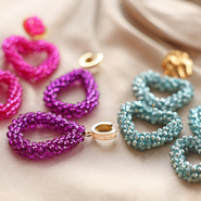 Inspirationsets Ohrringe mit Top-Facett-Anhängern designen