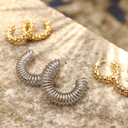 Inspirationsets Statement-Kollektion mit Edelstahl-Ohrringen erstellen