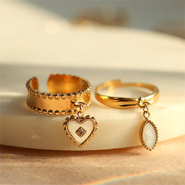 Neues 17-07-2024 Neu! Edelstahl-Perlmuttanhänger 