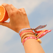 Inspirationsets Sommerlichen Schmuck mit Schmuckband kreieren