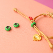 Inspirationsets Schmuck kreativ mit emaillierten Stopperperlen entwerfen