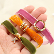 Neues 03-01-2025 Schimmernde Samt- und Satin-Bänder