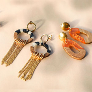 Inspirationsets Designideen: Anhänger im Materialmix Holz & Resin 