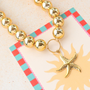 Inspirationsets Schmuckdesigns mit Ohrringe und Anhaenger aus Edelstahl