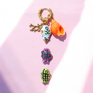 Inspirationsets Farbenfroher Schmuck mit Keramikperlen