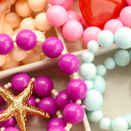 Inspirationsets Unendlich kombinierbar: große, runde Acrylperlen