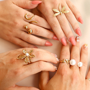 Neues 03-09-2025 Ausdrucksstarke Edelstahlringe