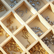 Inspirationsets Schmuck basteln mit Edelstahlanhängern und -perlen