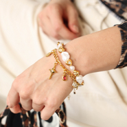 Inspirationsets Festliche Schmuckdesigns mit Perlen und Anhängern aus Edelstahl