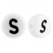 Acryl Buchstabe S Weiss