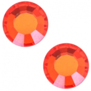 Swarovski Elements flatback SS30 (6.4mm) Hyacinth orange